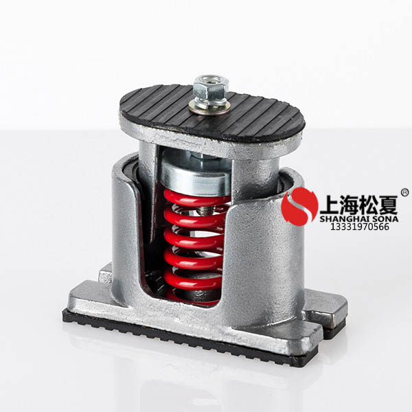 風機設備偏重安裝彈簧<a href='http://m.sdlytvu.cn' target='_blank'><u>減震器</u></a>支點承重不均